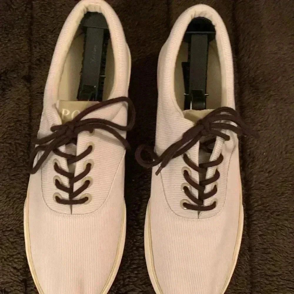 Polo Ralph Lauren Striped Fashion Sneakers - Picture 2 of 4